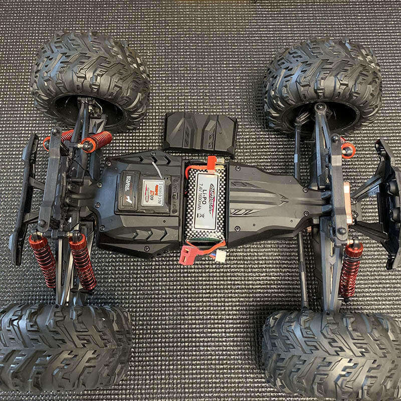 Monster Truck Twin Sprint 4WD RTR - 46km/h Enfants 10-13 ans - Breizh Modélisme.