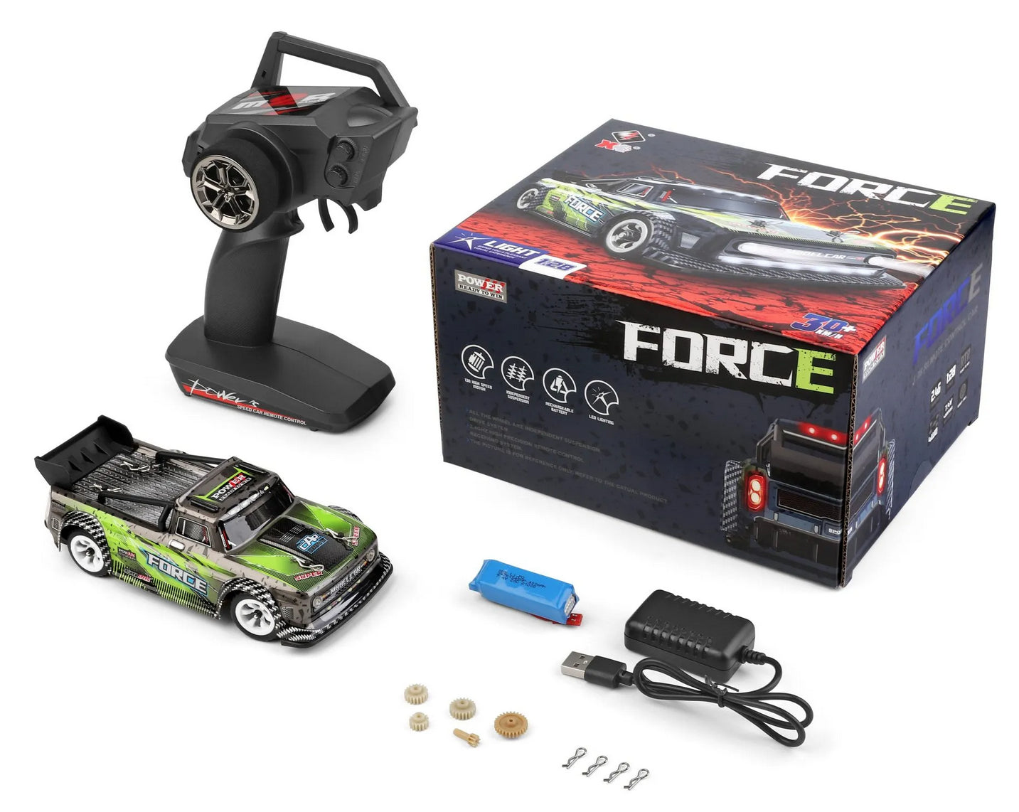 Wltoys 284131 Voiture de rally et drift 4WD 1/28 RTR 30Km/h