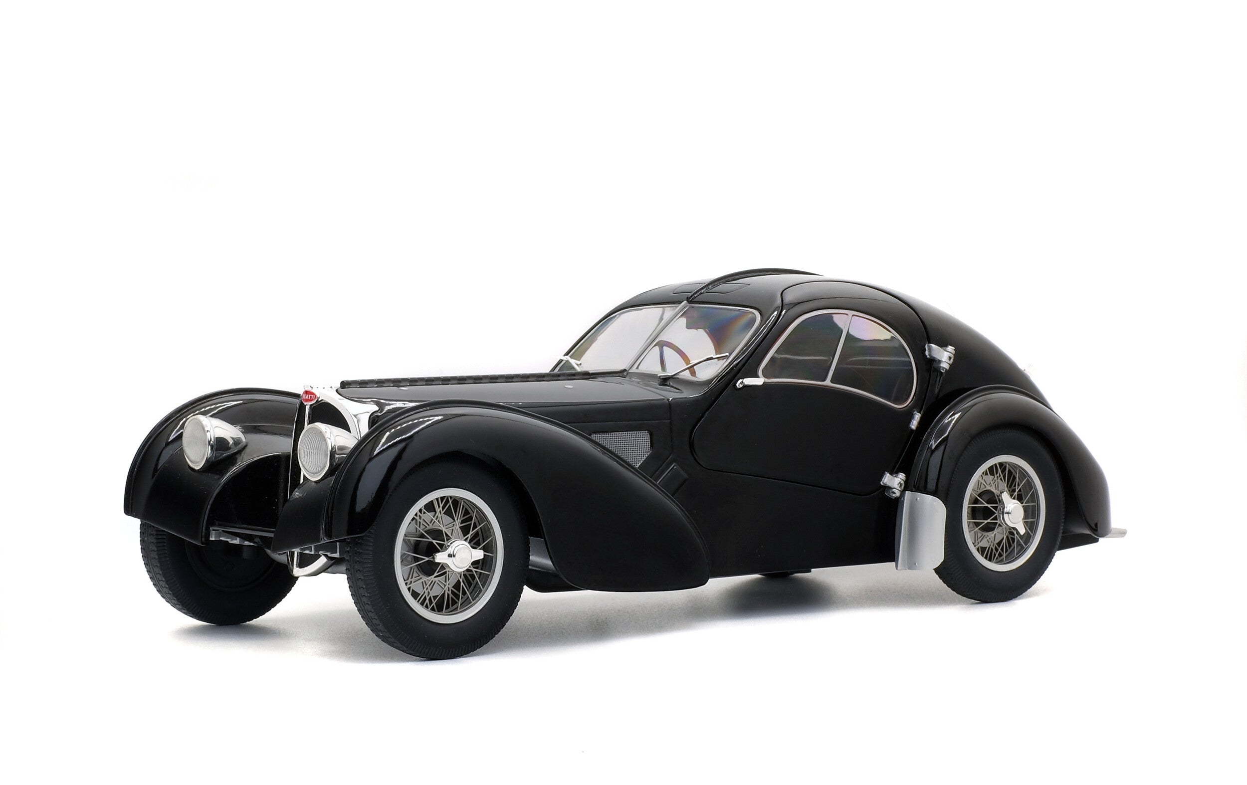 Solido S1802101 Voiture miniature collection 1/18 Bugatti Type 57 SC Atlantic noir – 1937