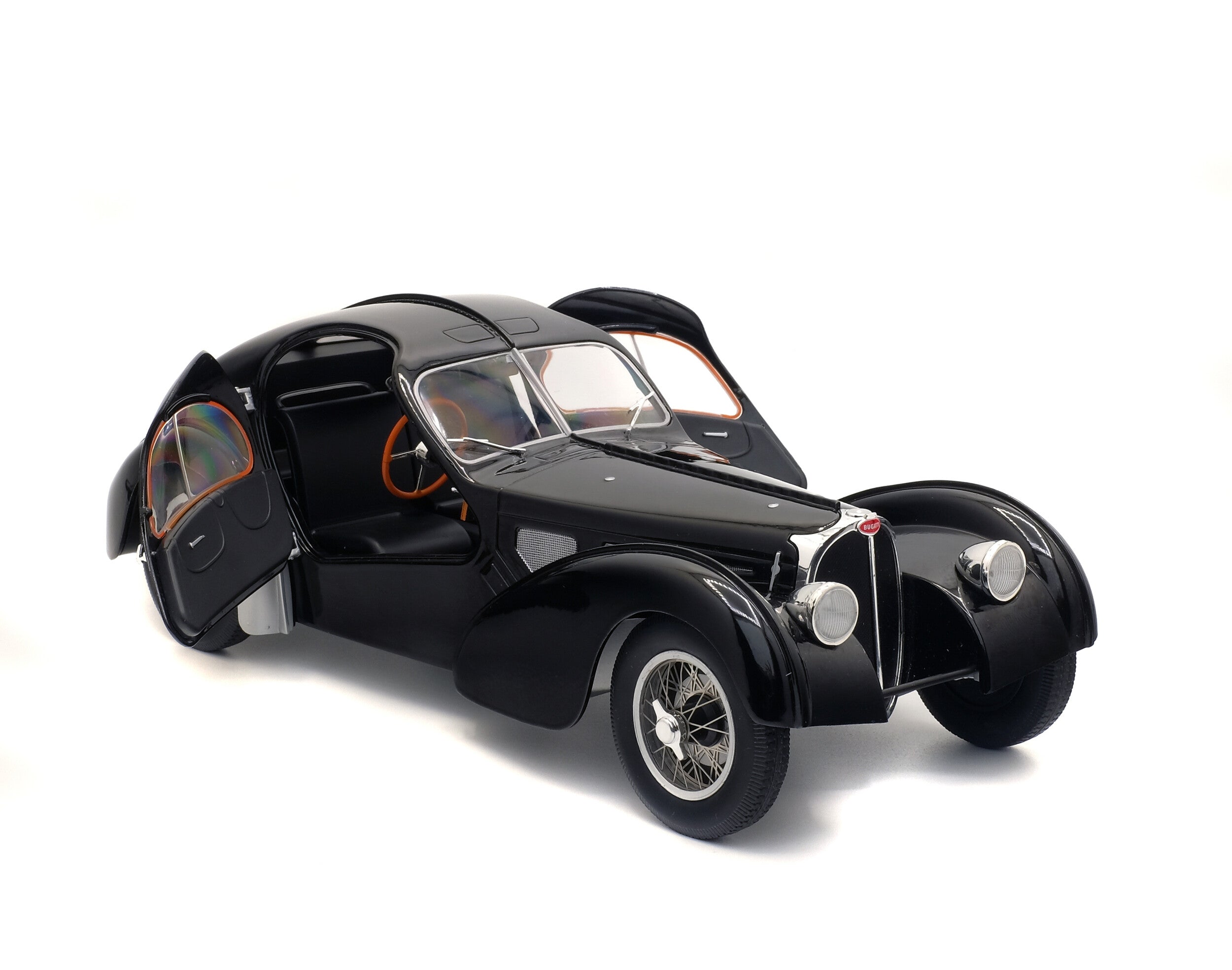 Solido S1802101 Voiture miniature collection 1/18 Bugatti Type 57 SC Atlantic noir – 1937