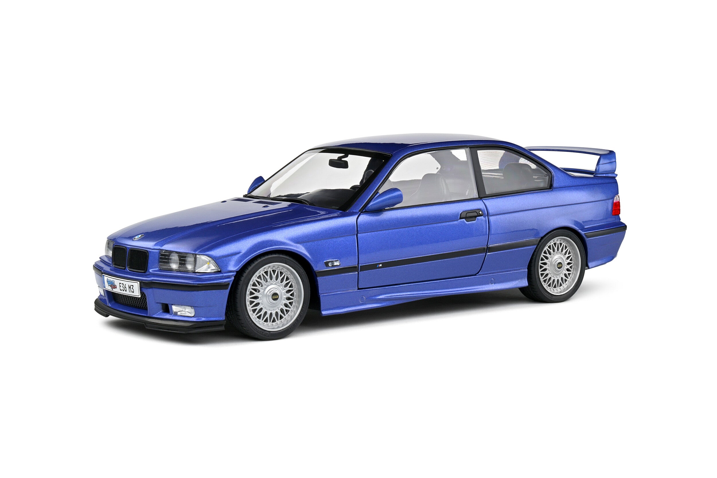 Solido S1803914 Voiture miniature collection 1/18 BMW M3 Coupe bleu Estoril 1996