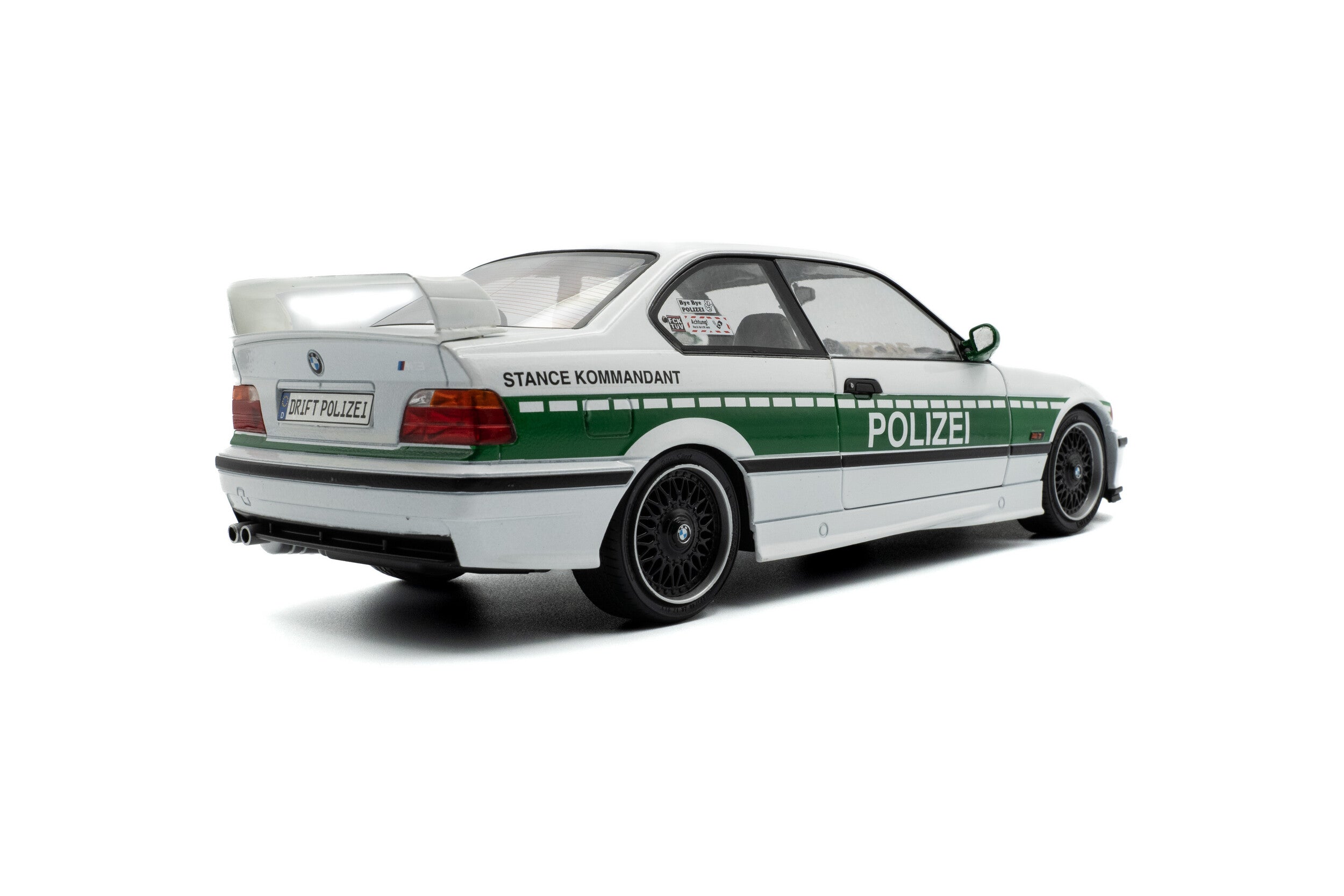 Solido S1803915 Voiture miniature collection 1/18 BMW E36 M3 Coupe POLIZEI – 1991