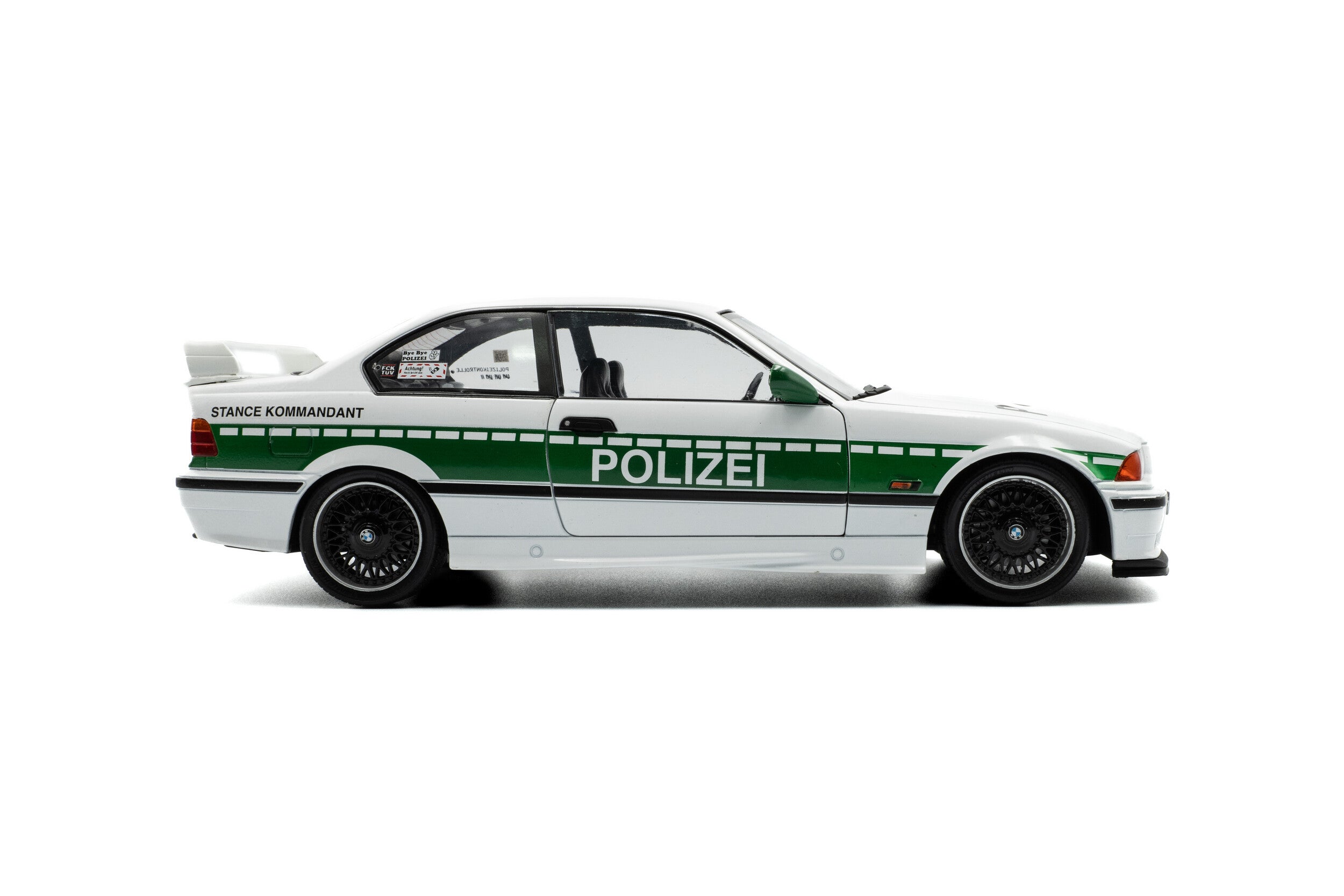 Solido S1803915 Voiture miniature collection 1/18 BMW E36 M3 Coupe POLIZEI – 1991