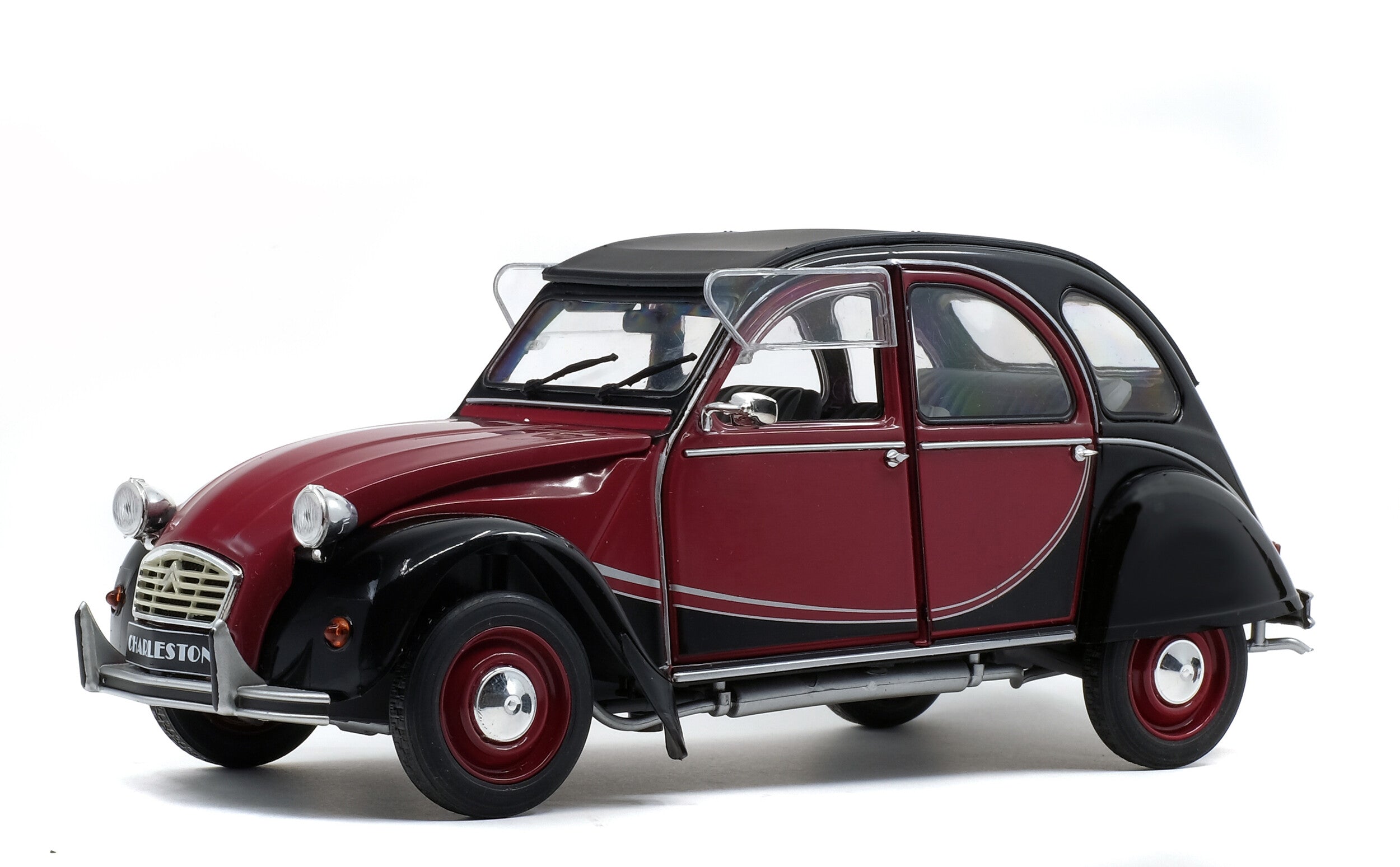 Solido S1805013 Voiture miniature collection 1/18 Citroën 2 CV 6 – Charleston – 1982