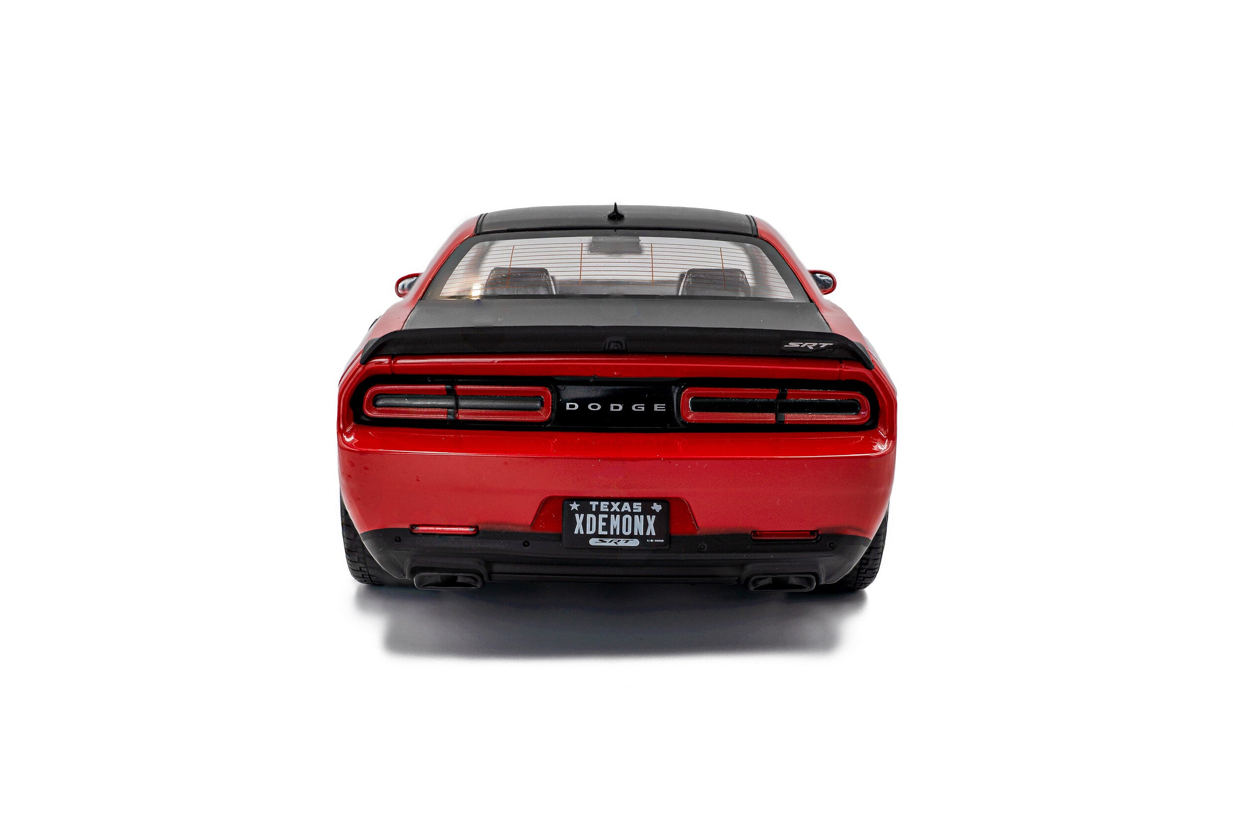 Solido S1805718 miniature collection 1/18 Dodge Challenger Demon Tor rouge 2023