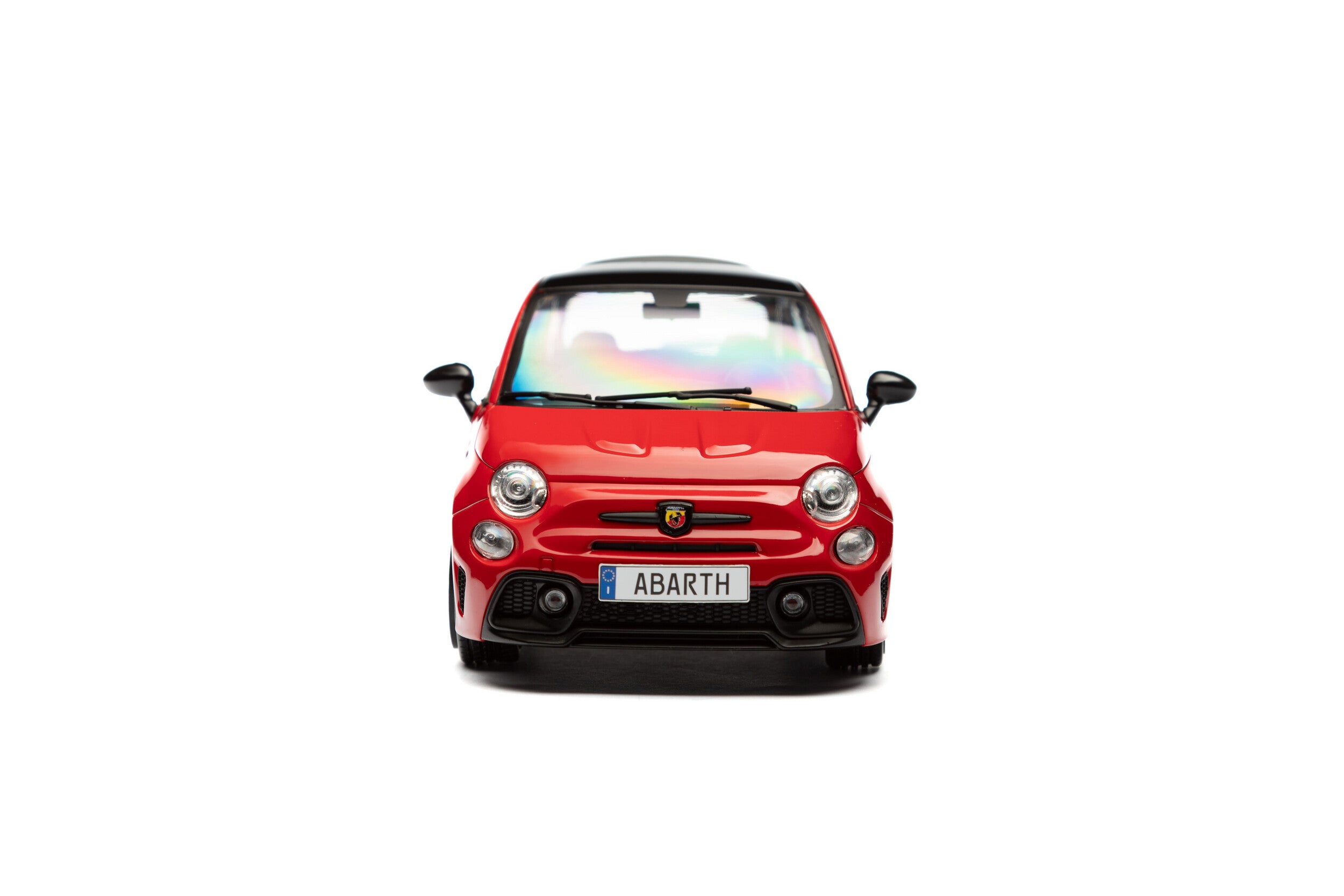 Solido S1811304 Voiture miniature collection 1/18 Fiat F595 Abarth rouge 2023 - Breizh Modélisme.
