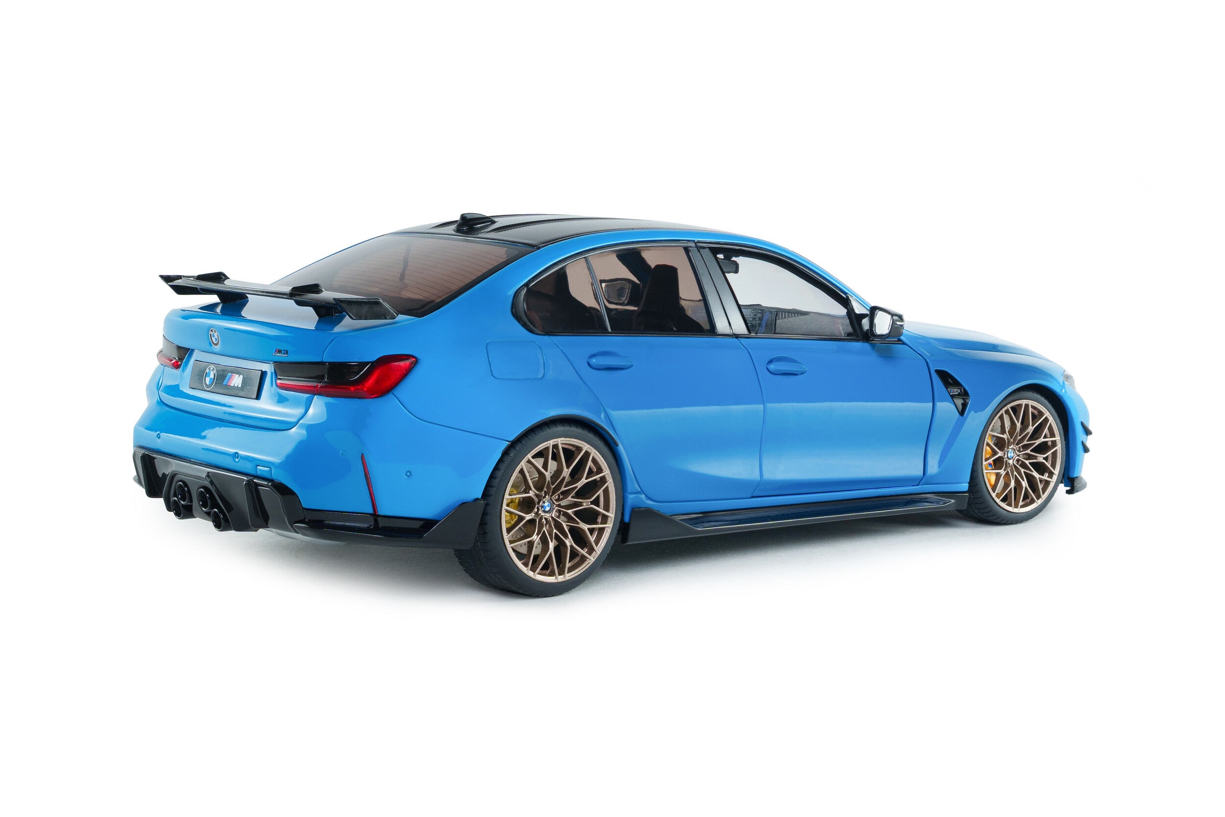 Solido S1814303 miniature collection 1/18 BMW M3 Performance 2024 Daytona Beach bleu
