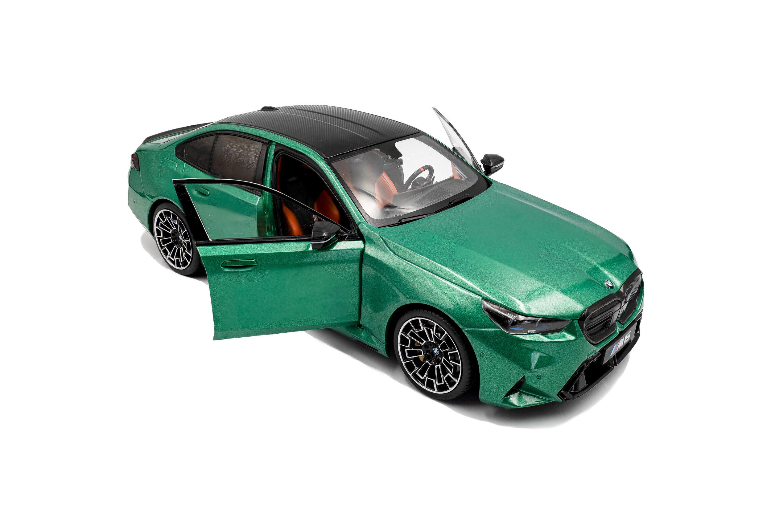 Solido S1814701 Voiture miniature collection 1/18 BMW M5 – M Isle of Man Green Metallic – 2025