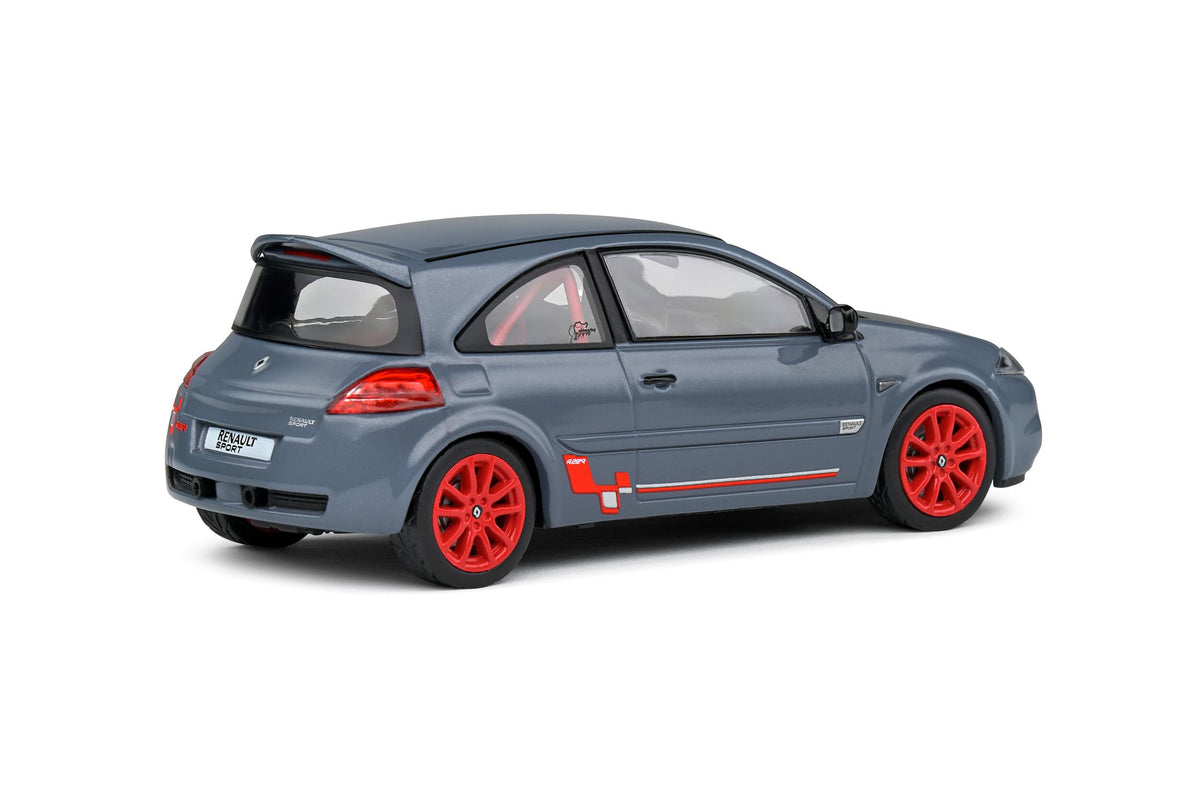 Voiture miniature 1/43 Renault Megane 2 R26-R Gris pierre de lune Solido S4310203