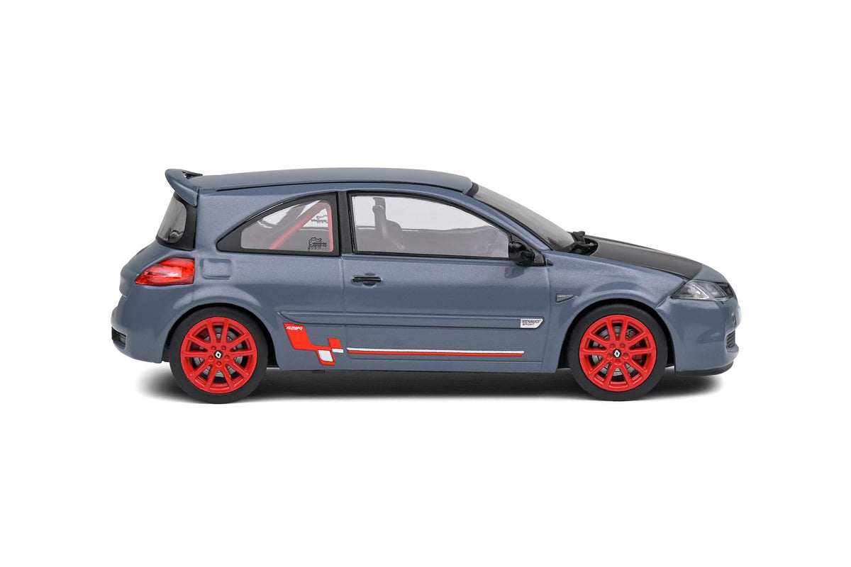 Voiture miniature 1/43 Renault Megane 2 R26-R Gris pierre de lune Solido S4310203