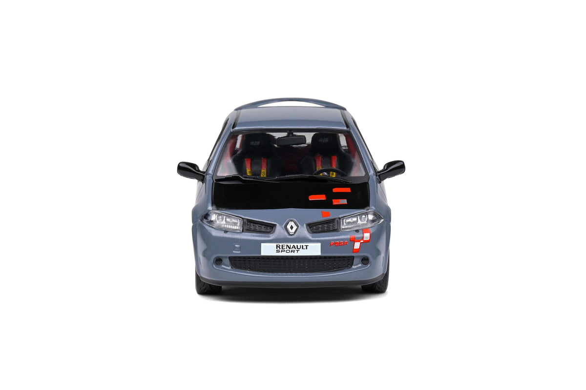 Voiture miniature 1/43 Renault Megane 2 R26-R Gris pierre de lune Solido S4310203