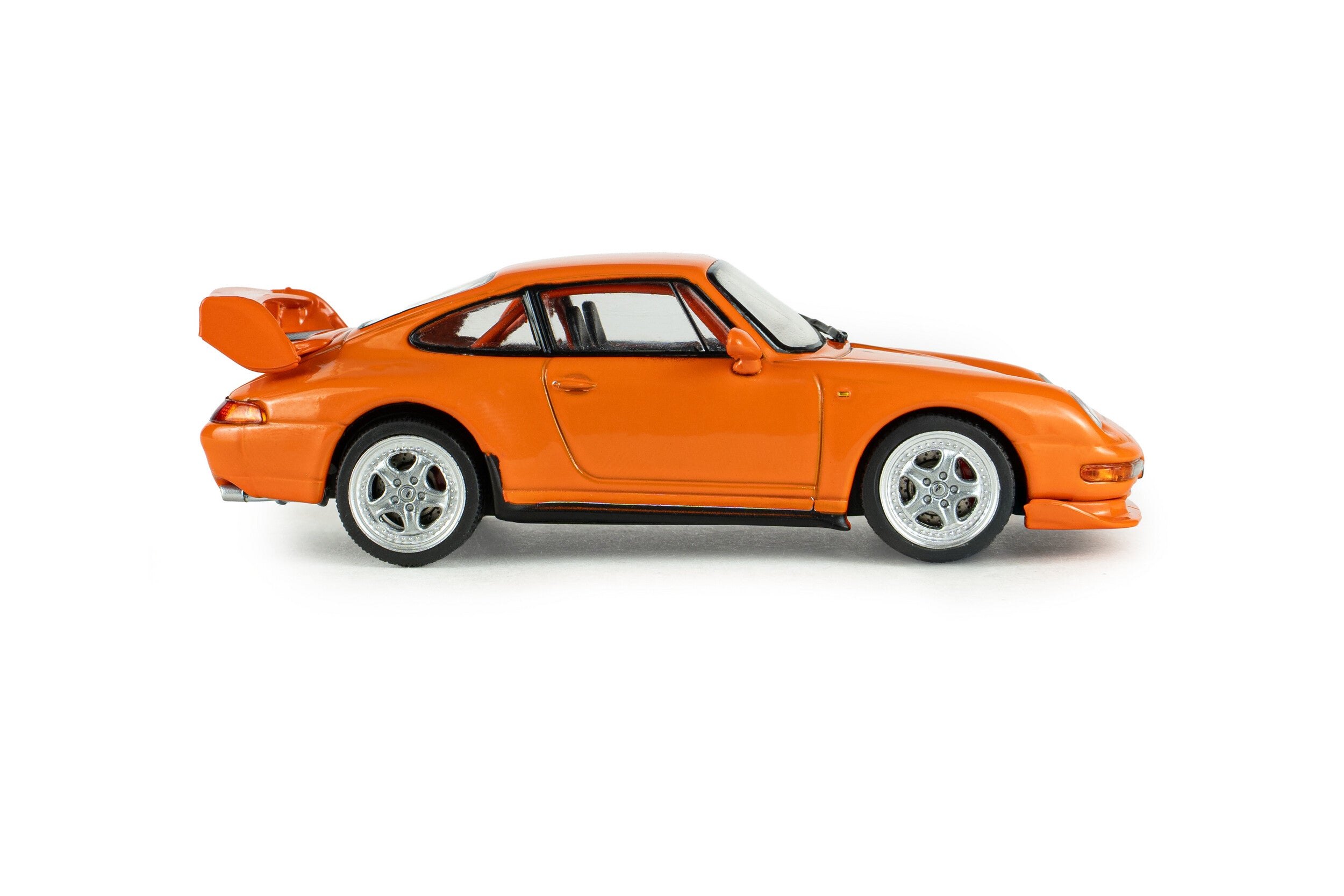 Voiture miniature 1/43 Porsche 911 (993) RS Clubsport Orange sanguine 1995 S4313806 - Breizh Modélisme.
