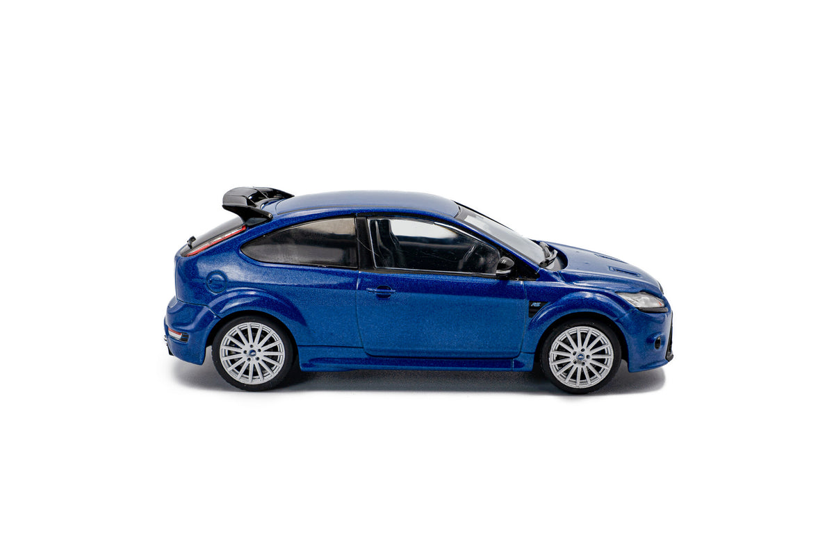 Voiture miniature 1/43 Ford Focus MKII RS Indianopolis bleu 2010 Solido S4314902 - Breizh Modélisme.