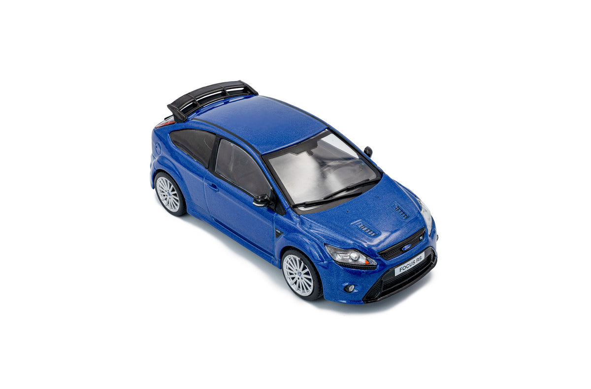 Voiture miniature 1/43 Ford Focus MKII RS Indianopolis bleu 2010 Solido S4314902 - Breizh Modélisme.