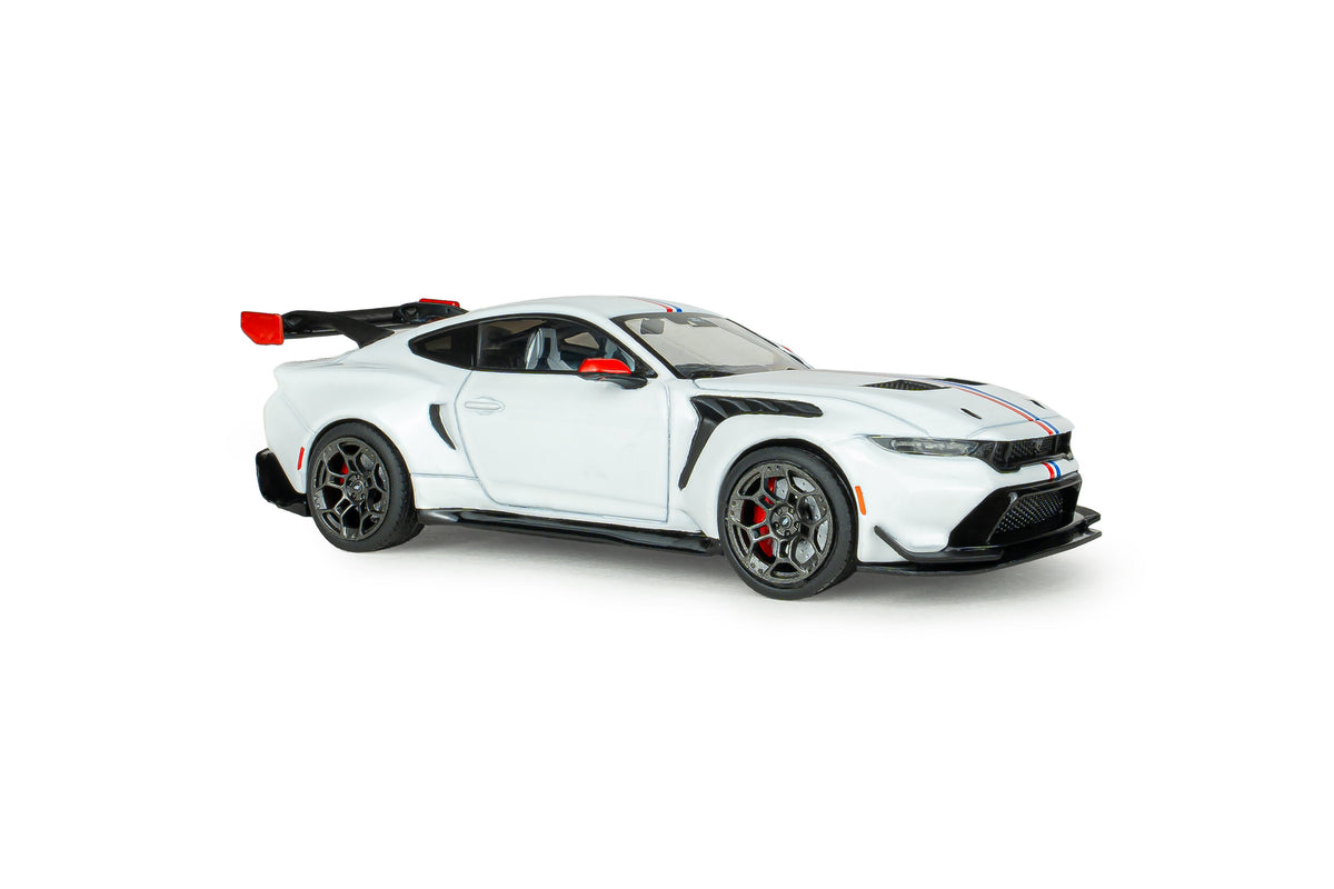 Voiture miniature 1/43 Ford Mustang GTD Blanc givré 2025 Solido S4318303