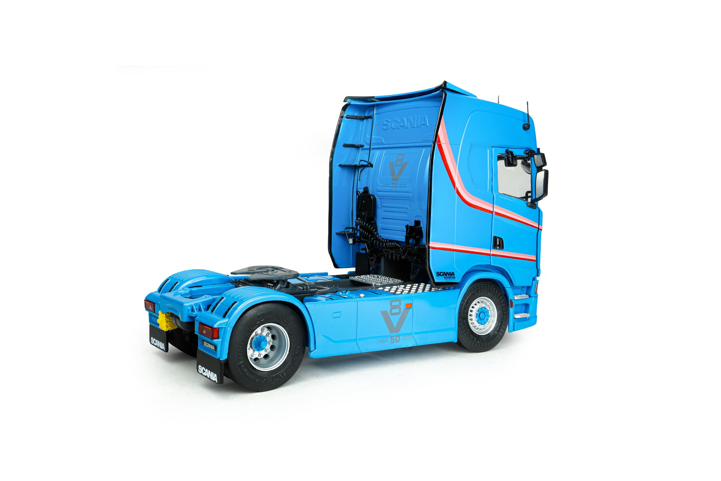 Solido S2400308 Voiture miniature collection 1/24 Scania 580S HighLine Bleu métallisé 2023 - Breizh Modélisme.