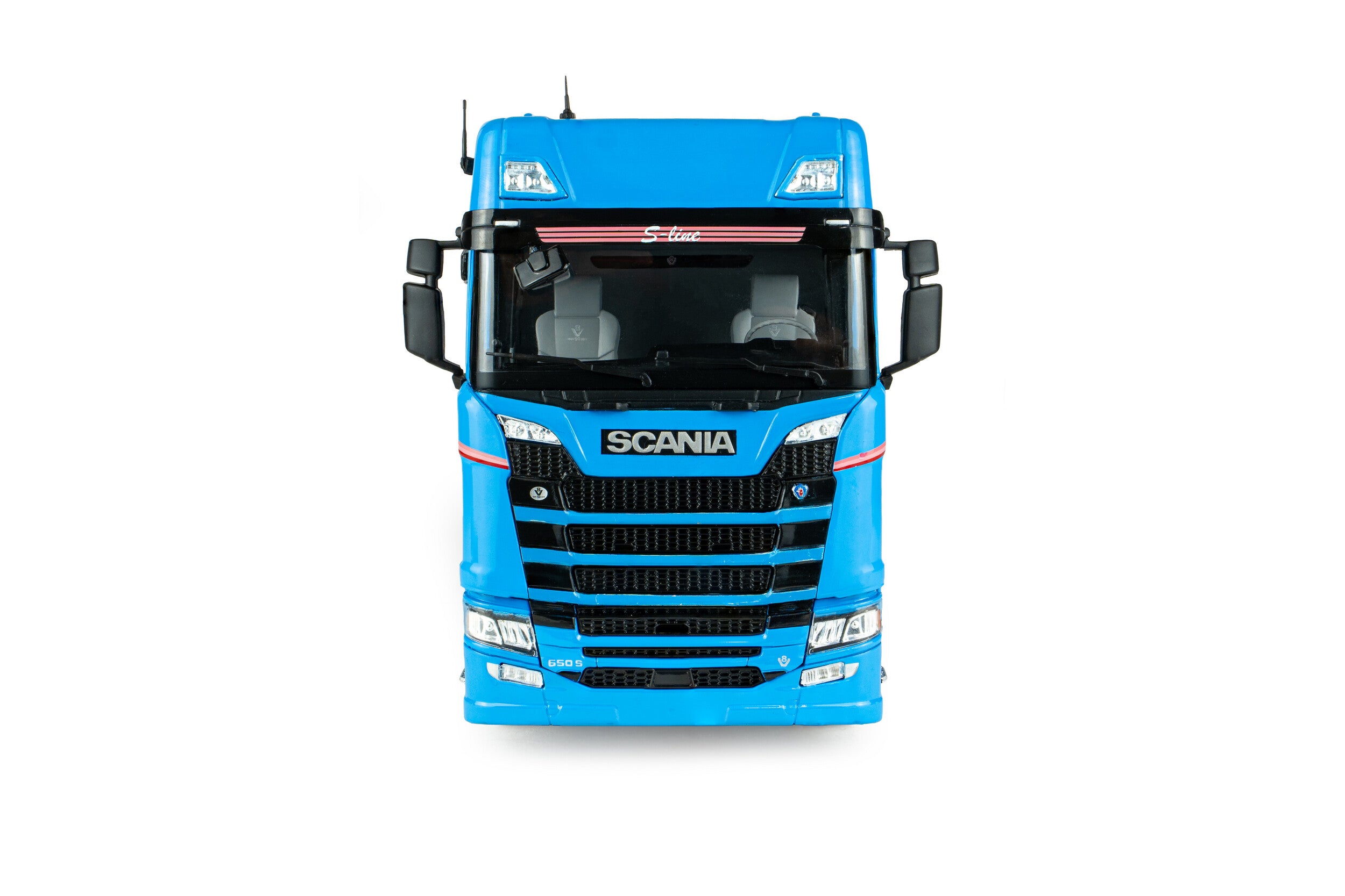 Solido S2400308 Voiture miniature collection 1/24 Scania 580S HighLine Bleu métallisé 2023 - Breizh Modélisme.