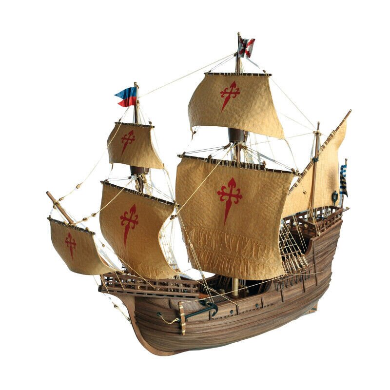 Maquette de bateau en bois Disarmodel 20140 Nao Victoria, Armada De Magallanes 1:50