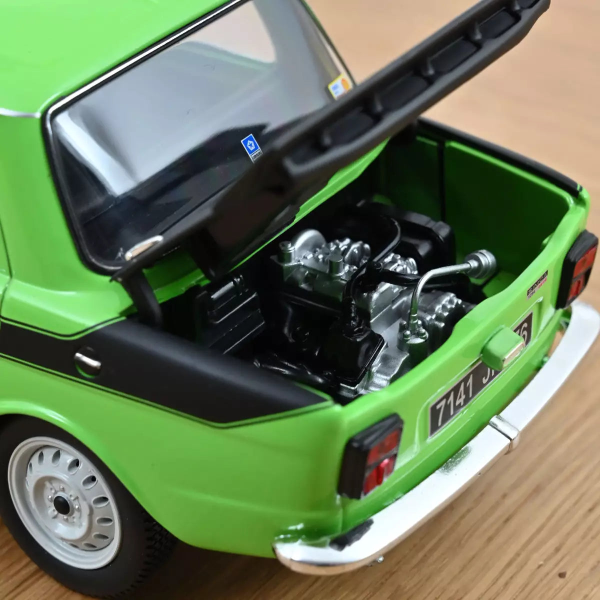 Voiture miniature collection 1/18 Simca 1000 Rallye 2 1976 Vert Racing Norev 185715