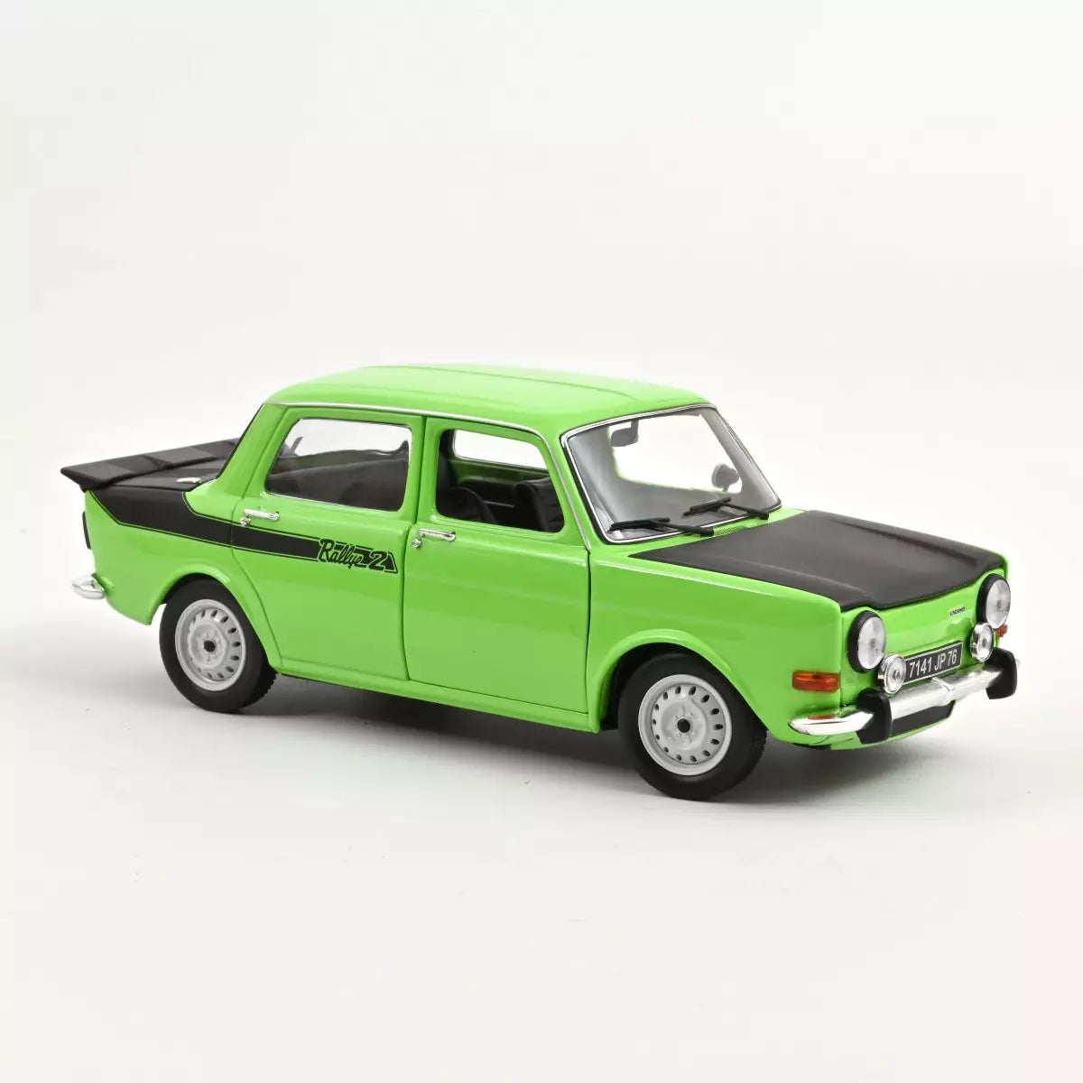 Voiture miniature collection 1/18 Simca 1000 Rallye 2 1976 Vert Racing Norev 185715
