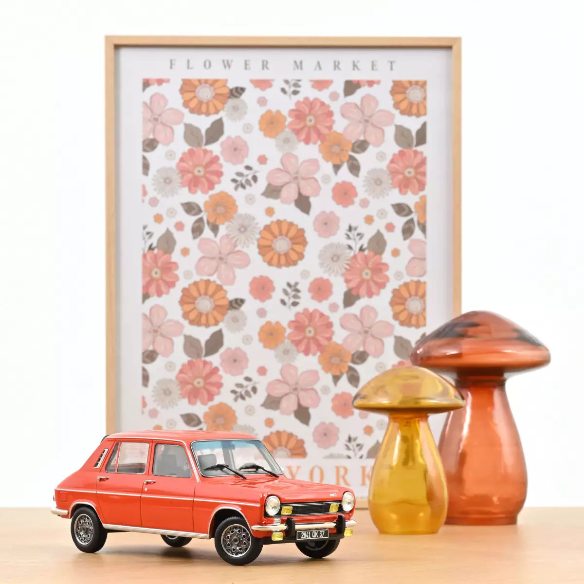 Voiture miniature collection 1/18 Simca 1100 TI 1974 Rouge Sumatra Norev 185755