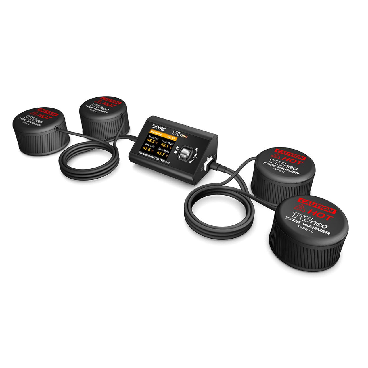 Chauffe-pneu SkyRC TWneo avec élément chauffant en silicone - SK600157-01