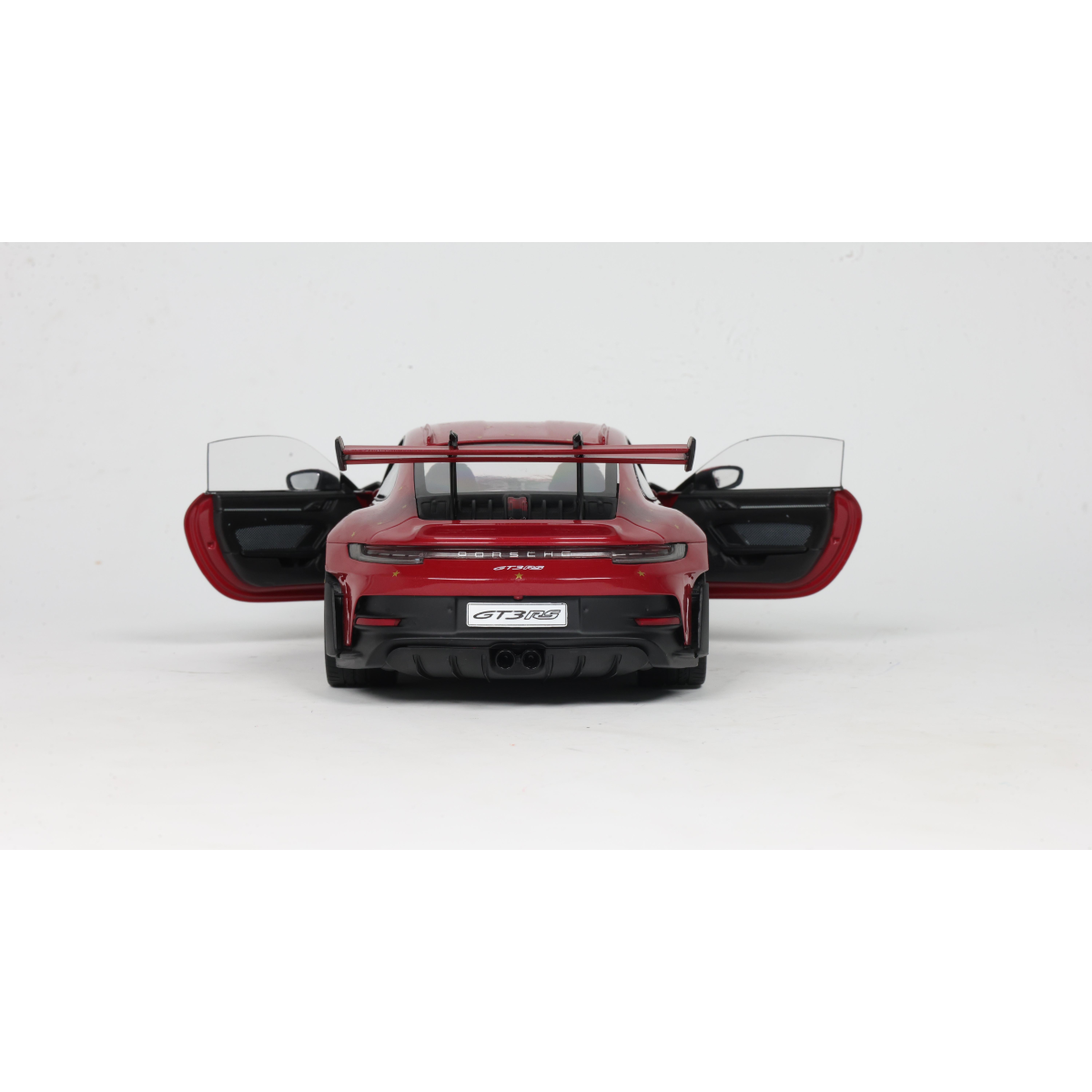 Solido S1812111B miniature collection 1/18 Porsche 911 (992) GT3 RS christmas 25 rouge 2026 - Breizh Modélisme.