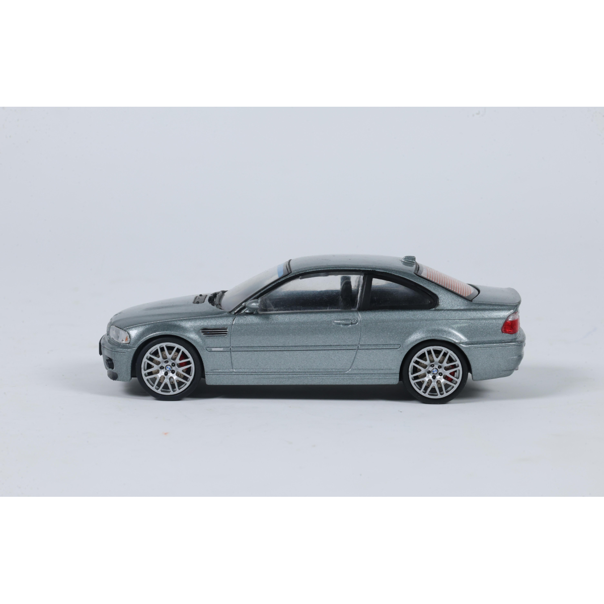 Voiture miniature 1/43 BMW M3 coupe gris argenté métallique 2000 Solido S4318603