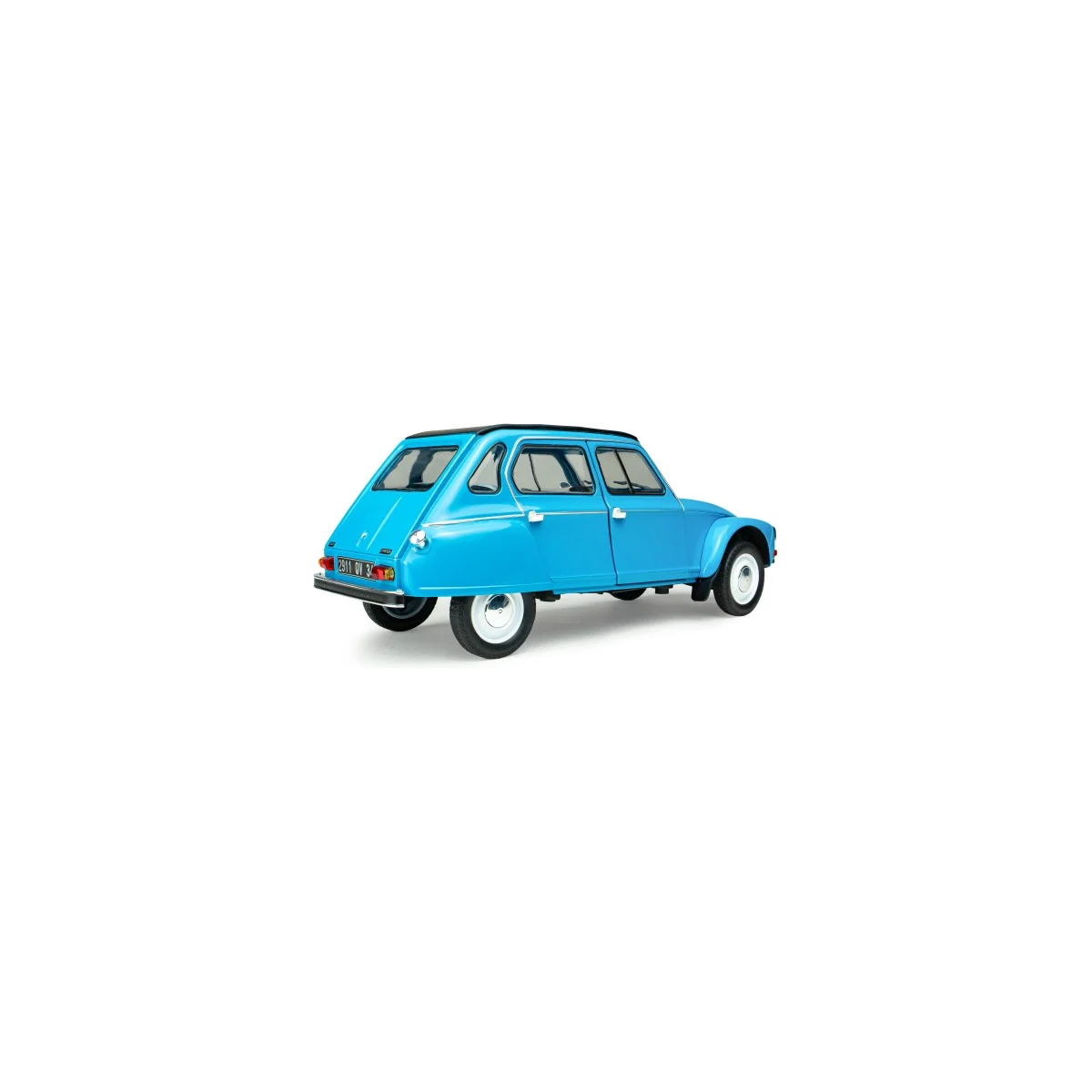 Solido S1800309 Voiture miniature collection 1/18 Citroen dyane 6 Bleu Lagune 1974