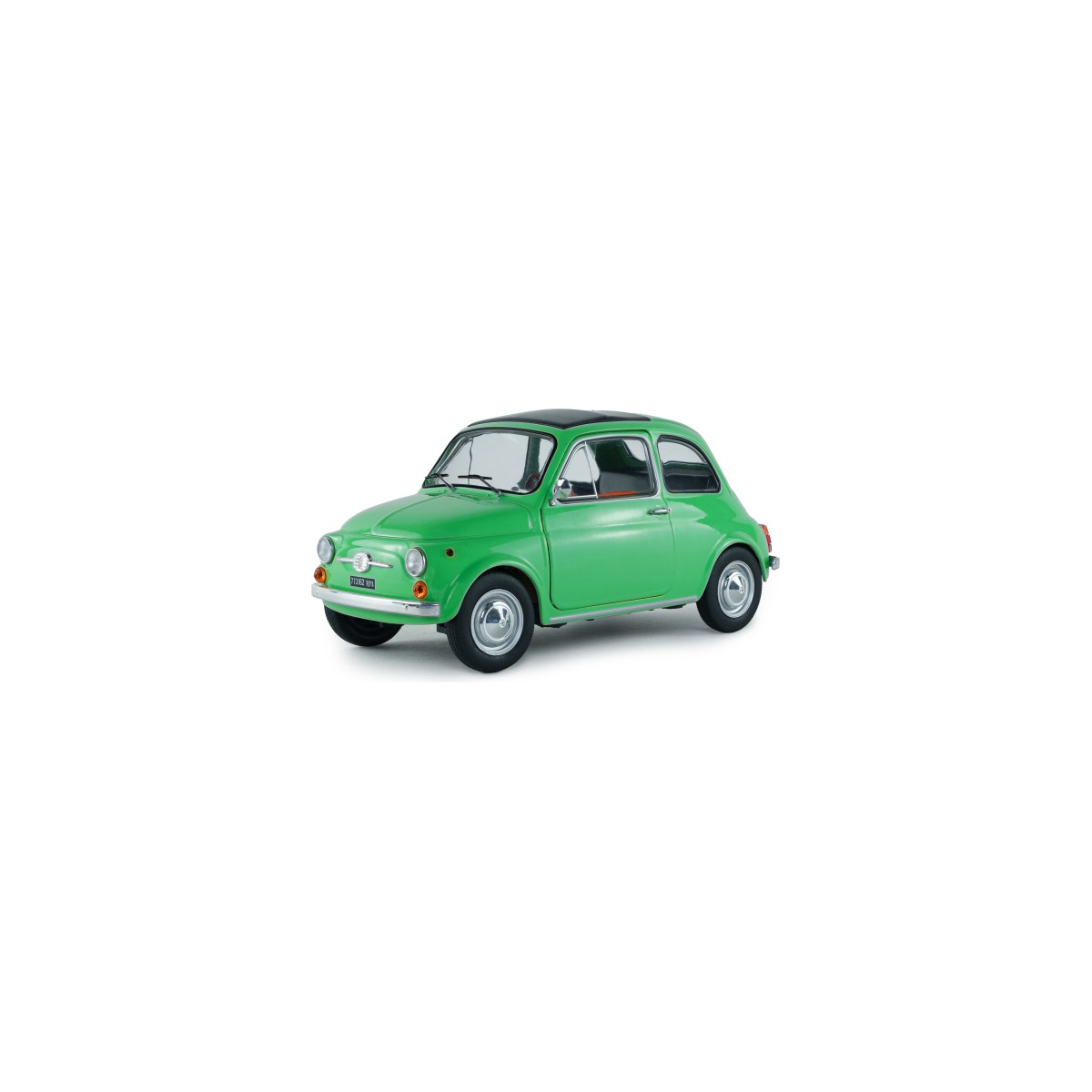 Solido S1801410 Voiture miniature collection 1/18 Fiat 500 vert foncé 1960