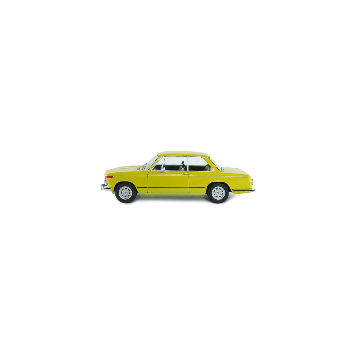 Solido S1808605 Voiture miniature collection 1/18 BMW 1602 jaune Gulf 1973