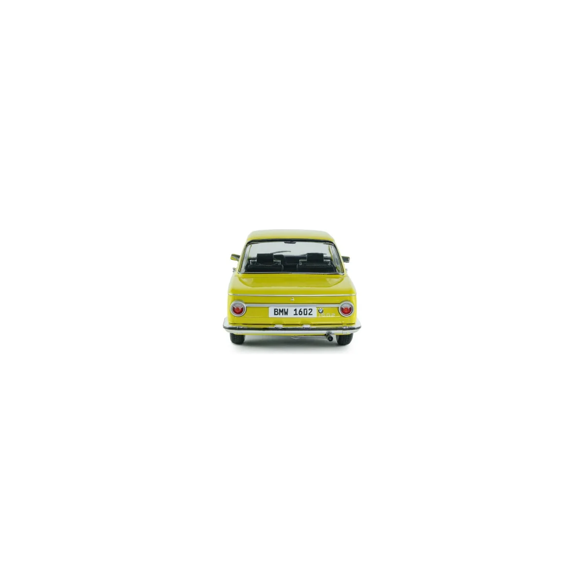 Solido S1808605 Voiture miniature collection 1/18 BMW 1602 jaune Gulf 1973
