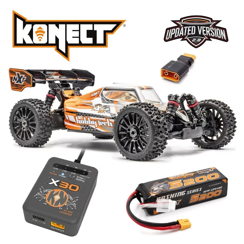 Hobbytech Spirit NXT EVO RR 2.0 Brushless RTR orange Pack Version