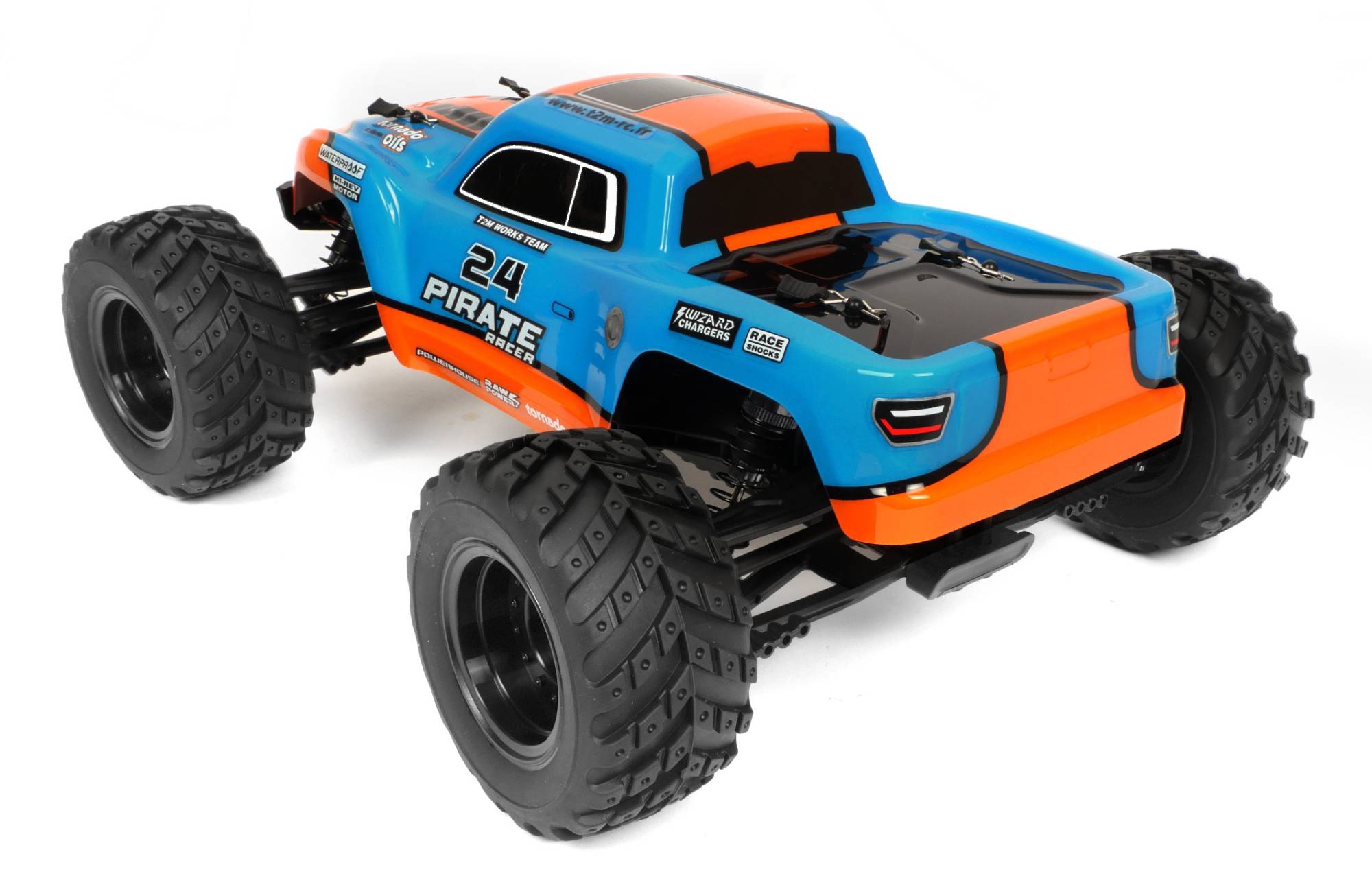 T2M Pirate Racer T4980 Truck RC électrique 1/10 Enfants 10-13 ans - Breizh Modélisme.