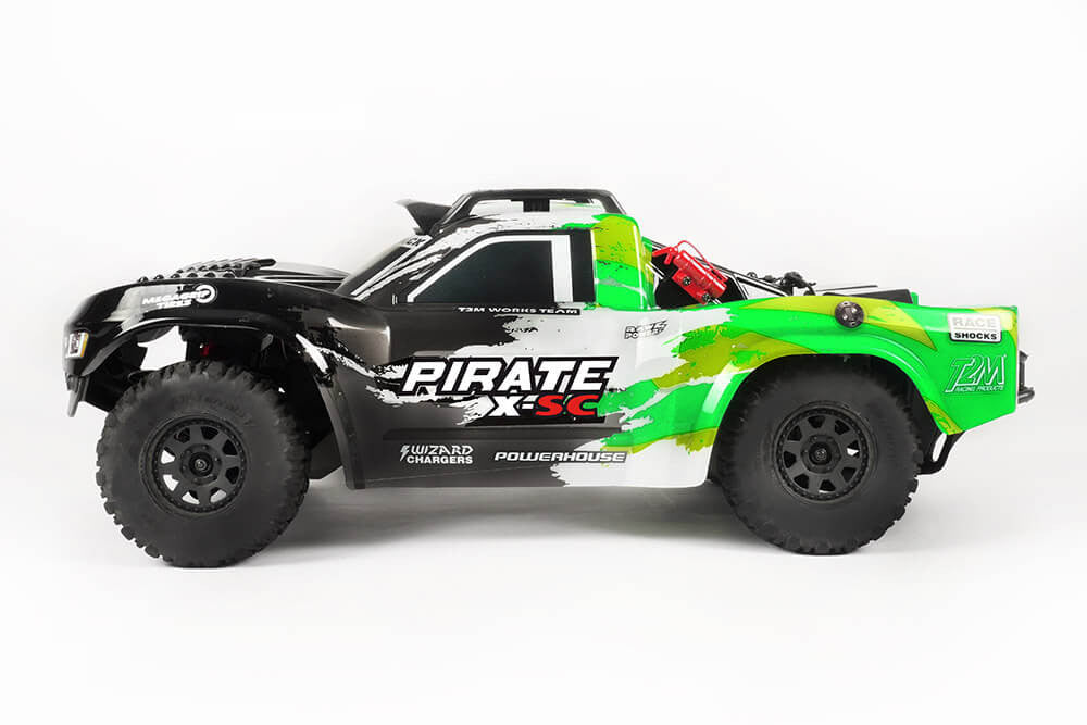 T2M Pirate X-SC Short Course Brushless RTR T4978 vert - Breizh Modélisme.