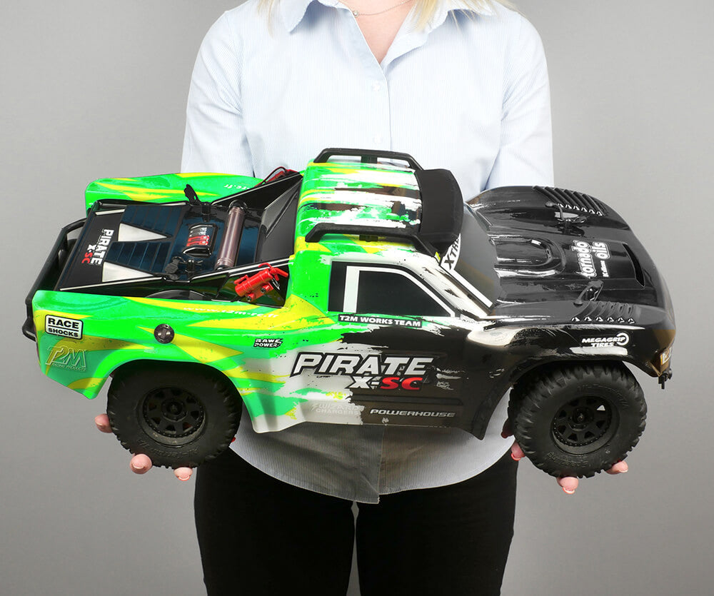 T2M Pirate X-SC Short Course Brushless RTR T4978 vert - Breizh Modélisme.