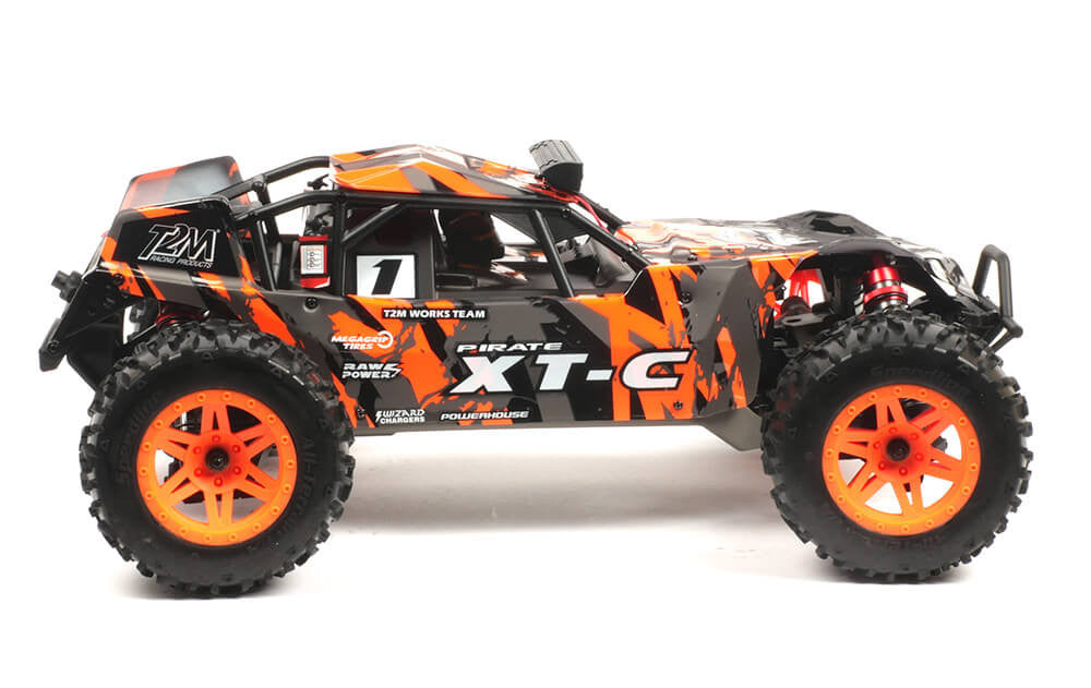 T2M Pirate XT-C Brushless Monster Truck RTR T4972B - 60km/h - Breizh Modélisme.