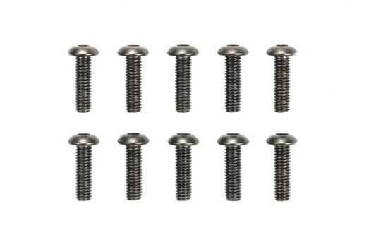 Vis En Titane GPM TW2310 3x10 Mm - Tête Ronde Cruciforme, Argentée, Pour Modélisme Ou Petite Mécanique