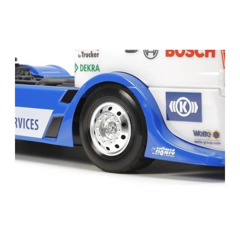 Camion RC MAN TGS Team Hahn Racing - Tamiya 58632 - Breizh Modélisme