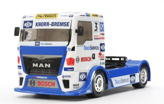 Camion RC MAN TGS Team Hahn Racing - Tamiya 58632 - Breizh Modélisme