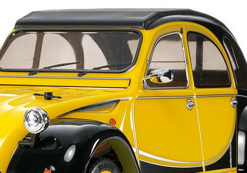 Tamiya Citroën 2CV Charleston / 58655 Kit à monter Voiture M05 - Breizh Modélisme.