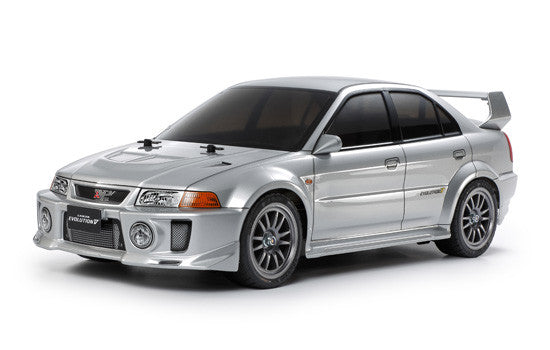 Tamiya TT02 Mitsubishi Lancer Evolution V 58713 - Breizh Modélisme.