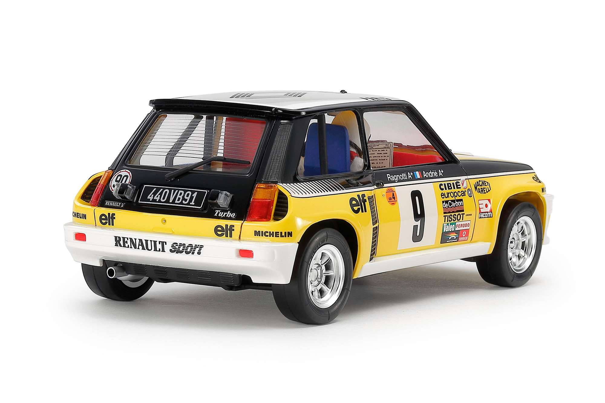 Maquette voiture Renault 5 Turbo Rally 1/24 - Tamiya 24027 - Breizh Modélisme.