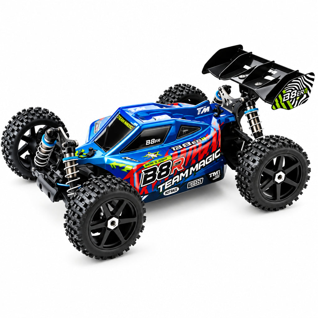 Team Magic B8ER V2 Brushless 1/8 4WD RTR Version 3/4S bleu