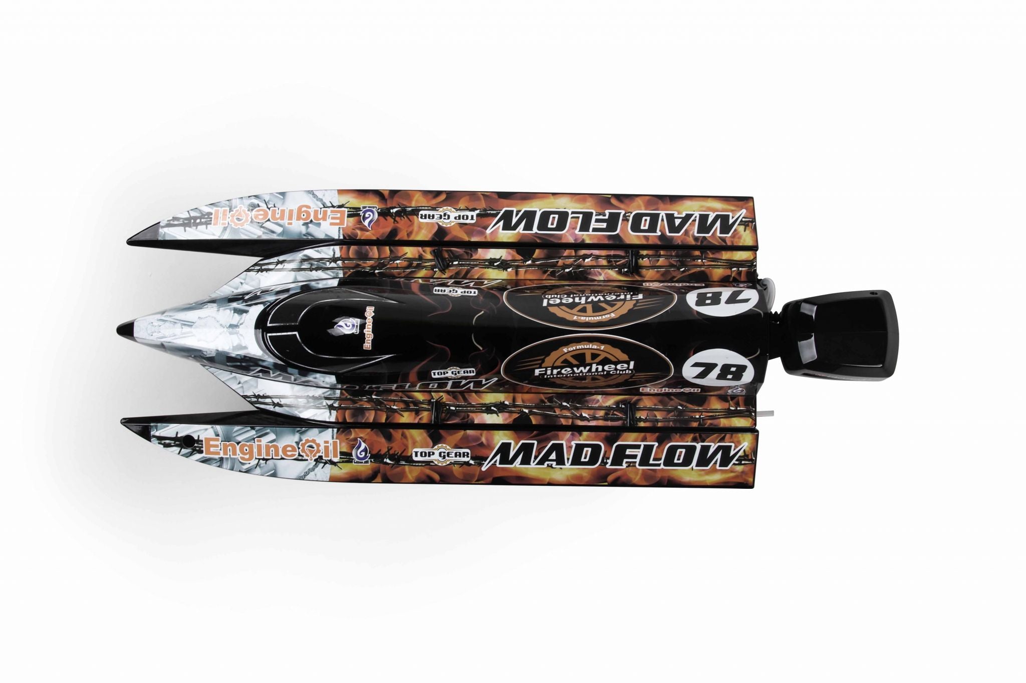 Bateau RC Joysway Mad Flow V3 F1 BL Brushless RTR 55km/h - 8653V3