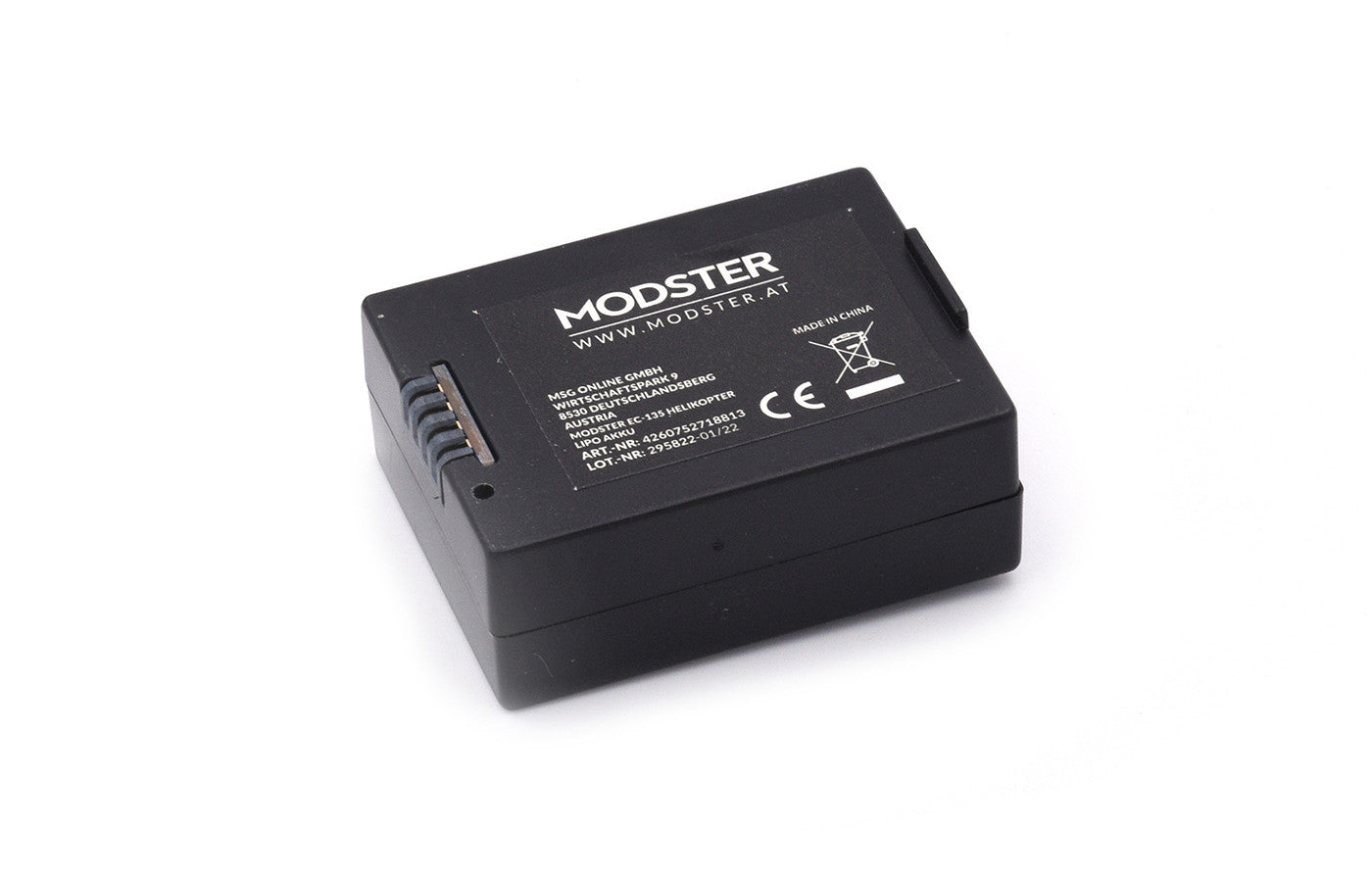 Batterie de rechange pour Hélicoptère Modster EC-135 - MD11684