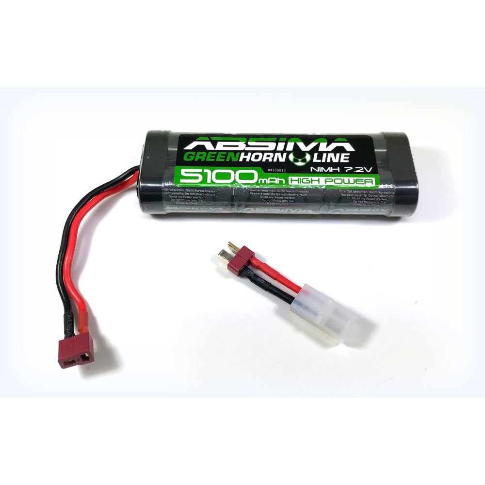 Batterie Ni-Mh 5000mAh 7.2V Tamiya + dean