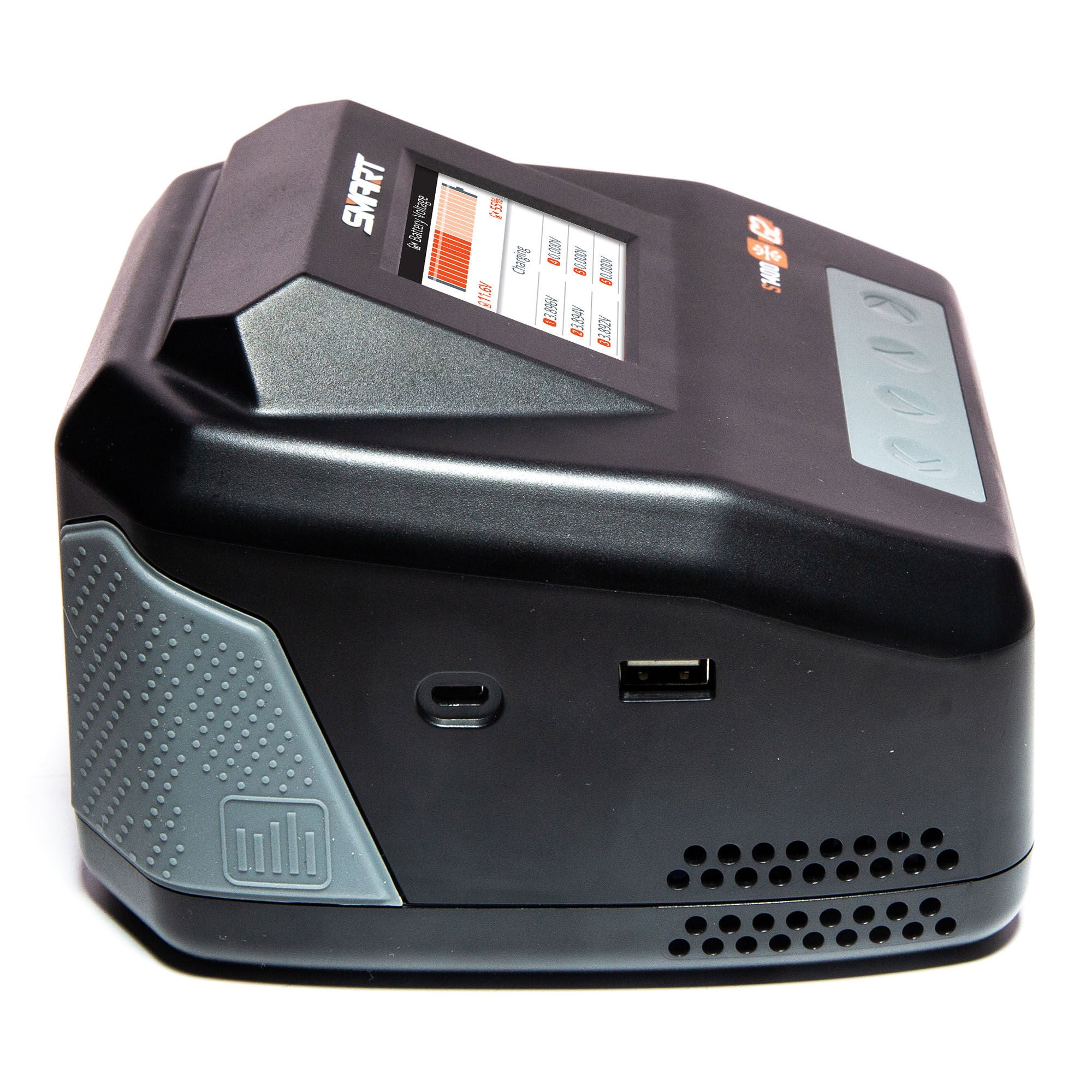 Chargeur intelligent S1400 G2 AC 1x400W - SPMXC2040I - Breizh Modélisme.