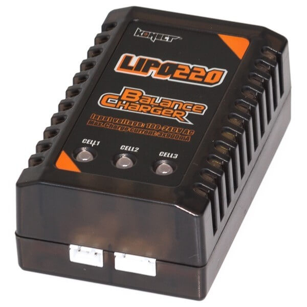 Chargeur LiPo/Li-ion pour Batteries 7,4V et 11,1V - Breizh Modélisme