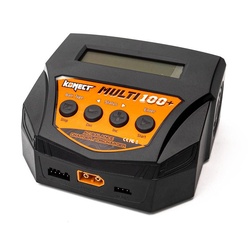Chargeur Rapide Lipo / Ni-Mh 10A Multifonctions- Konect Multi100-Plus - Breizh Modélisme